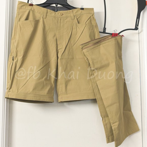Eddie Bauer convertible‎ men tech pant TAN - Picture 6 of 6